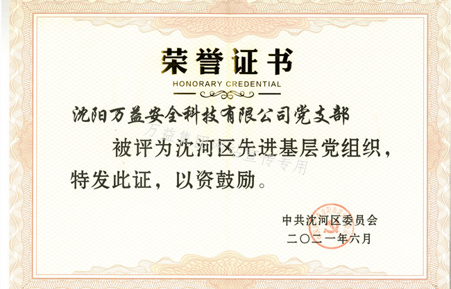 沈河區(qū)先進基層黨組織